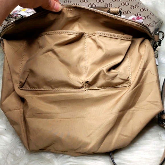 Nine West Floral 99 monogram Large satchel - Picture 10 of 10